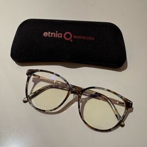 Miyake Tortoiseshell Eyeglasses